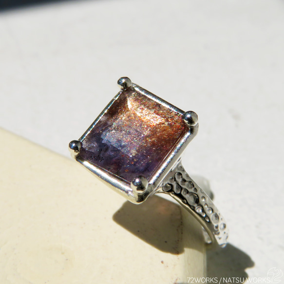 アイオライトサンストーン リング / Iolite Sunstone Ring l 6枚目の画像