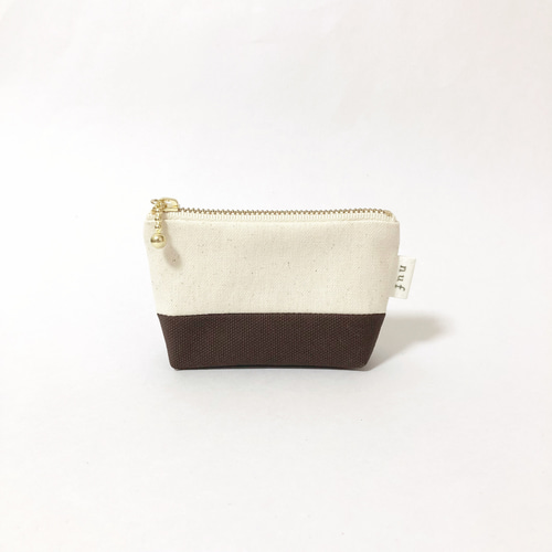 10cmファスナー：帆布の小さなポーチ ポーチ nuf 通販 15861107