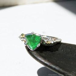 ツァボライト リング / Tsavorite Ring l l l 5枚目の画像