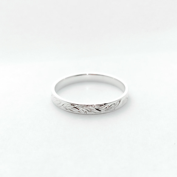 「Acanthus」silver ring  /  sv925 2枚目の画像