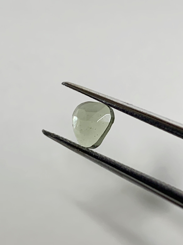 一点もの k18 Moldavite FF リング/ 受注制作 9枚目の画像