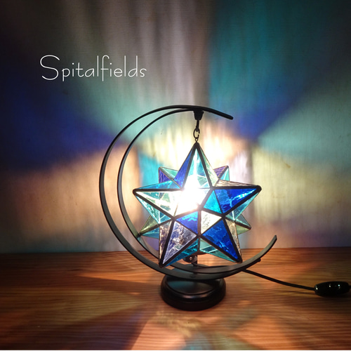 限定品＊ 星のランプ(マルチカラー／ブルー） スタンドライト