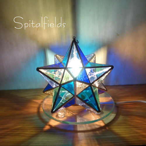 限定品＊ 星のランプ(マルチカラー／ブルー） スタンドライト