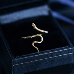 【Sterling Silver925】Mystical Snake Ring 5枚目の画像