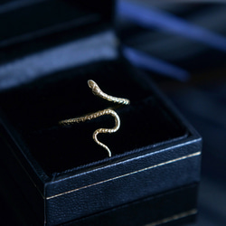 【Sterling Silver925】Mystical Snake Ring 3枚目の画像