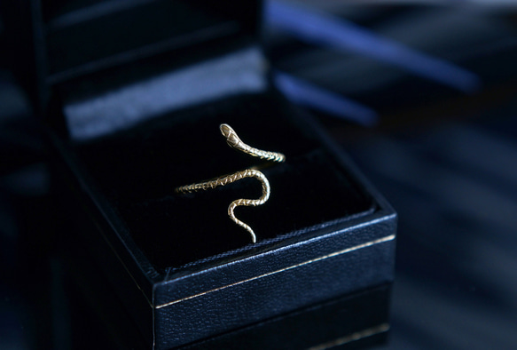 【Sterling Silver925】Mystical Snake Ring 3枚目の画像