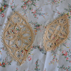 仏ヴィンテージ】カットワークレース*A レース Lutinettes*** 通販