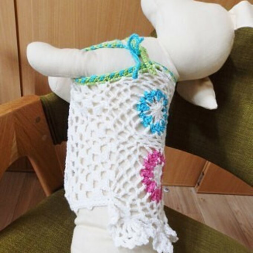 犬服 キャミソール【送料無料】Cotton・ハンドメイド・かぎ編み ペット 