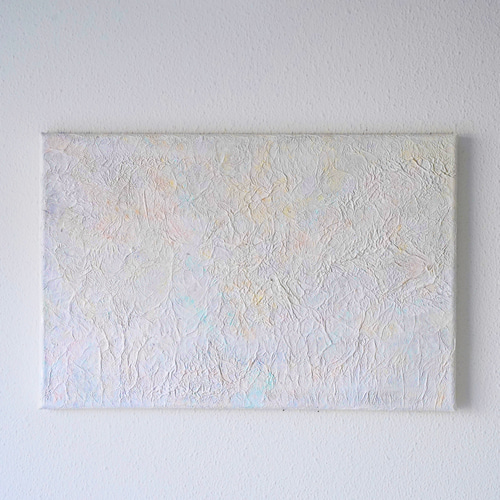 Sleeping white】白い絵 アート インテリア カラフル 絵画 リビング