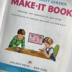 1968年ビンテージ洋書　【McCall’s GIANT GOLDEN MAKE-IT BOOK 】 3枚目の画像
