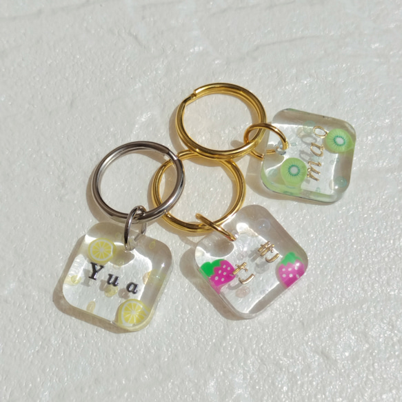 Yuaさまオーダーページ꘎୫おなまえキーホルダーネームタグ名