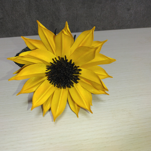 【大特価!!】 皮革 ヒマワリ フラワー レザー 花 GIFT.FLower アートフラワー フラワー・リース