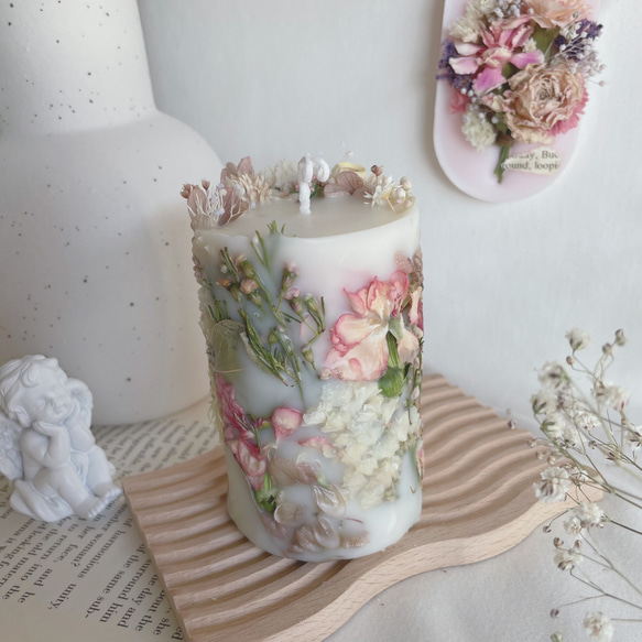 ボタニカルキャンドル / カーネーション ボタニカルソイキャンドル  