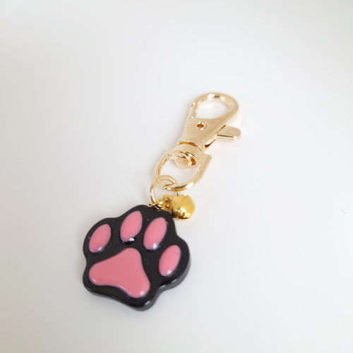 NO.2923✤猫 肉球チャーム 雪の結晶 ハンドメイド チャーム パーツ