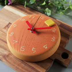 パンケーキの時計 置時計兼用タイプ　ホットケーキ 4枚目の画像