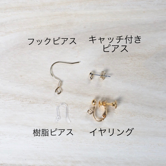 【デザイナーはあなた】小さな食べ物の2連耳飾り(ピアス/イヤリング) 7枚目の画像