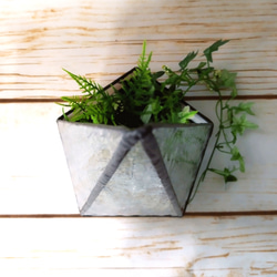 テラリウム　 植物付き　寄せ植え　サボテン 　ステンドグラス雑貨　ガーデニング　誕生日プレゼンと　ギフト　送料無料 10枚目の画像