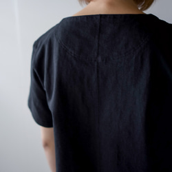 pablo cotton/center back tshirt / black/size1・2・3 15枚目の画像