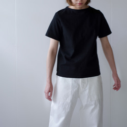 pablo cotton/center back tshirt / black/size1・2・3 7枚目の画像