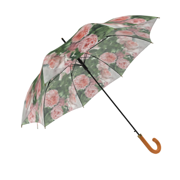 雨に濡れない大きめサイズ　ダム・ドゥ・シュノンソー雨傘　（イギリス製）梅雨対策2023 13枚目の画像