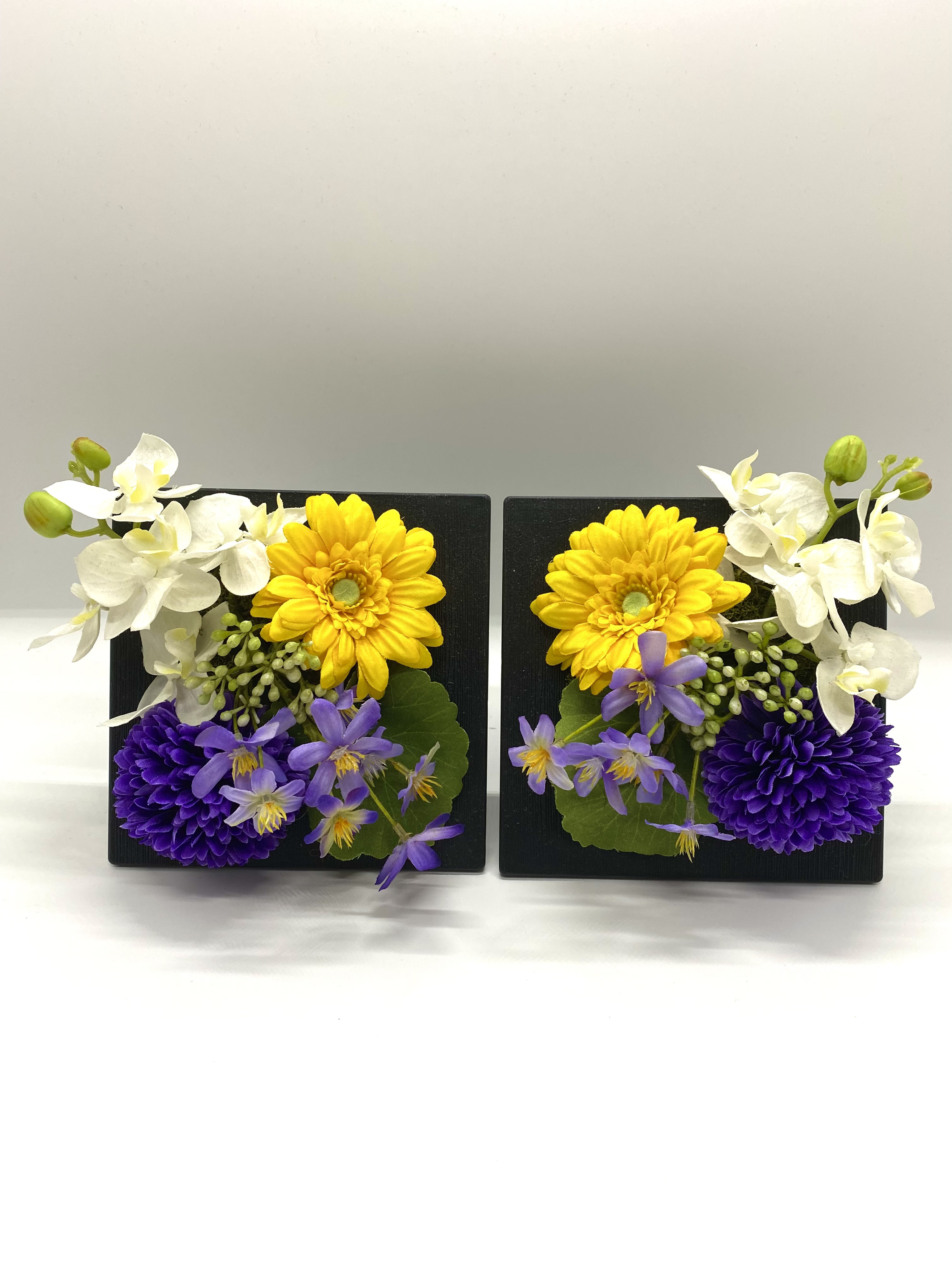 2way供花【仏花2個セット】ホワイトモカラ