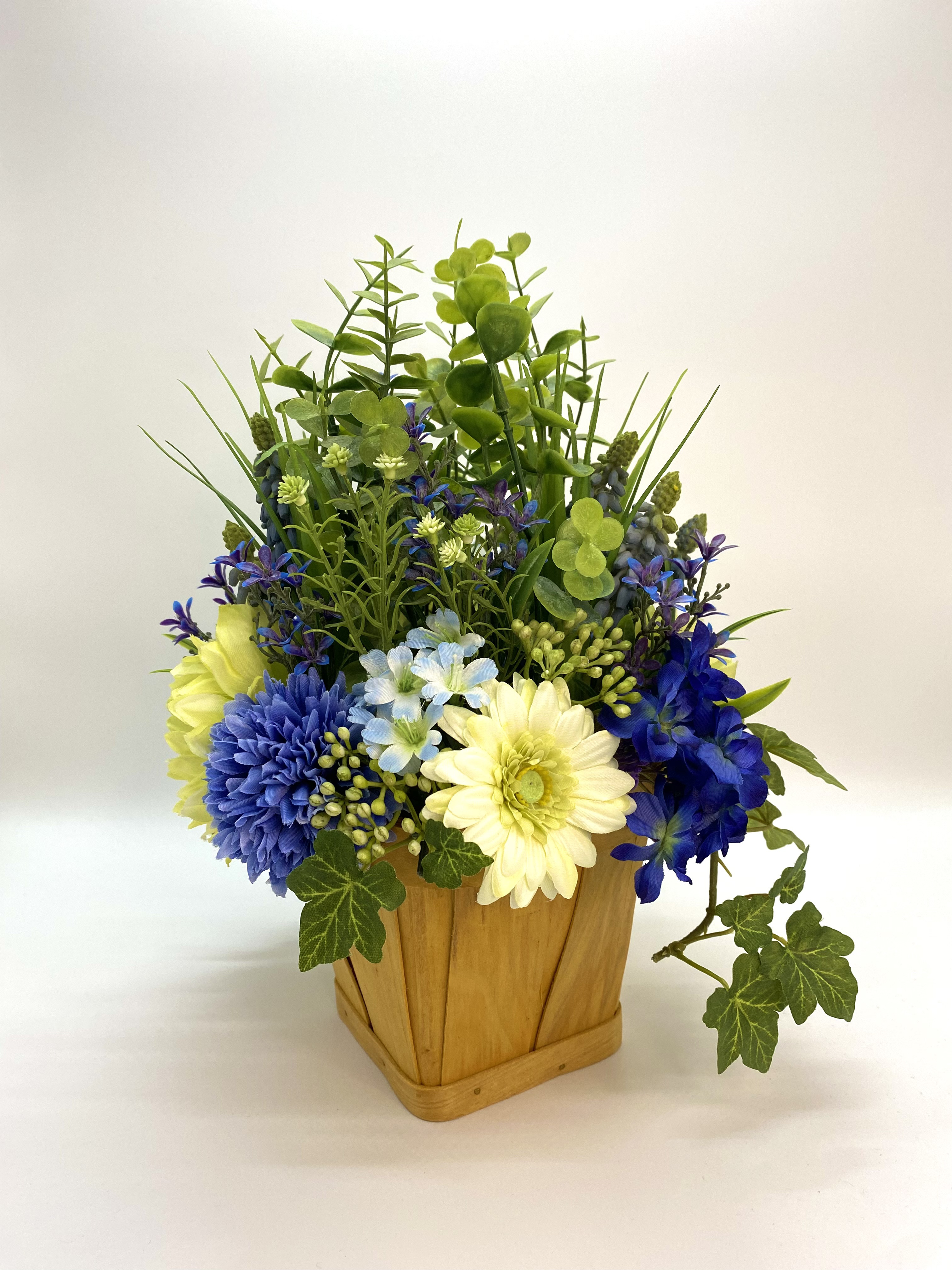 敬老の日アレンジメント【ブルーフラワー】 4,930円