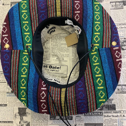 サファリハット（ブラック チノクロス）アウトドア向け 3枚目の画像