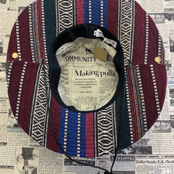 サファリハット（ベージュ チノクロス）アウトドア向け 3枚目の画像