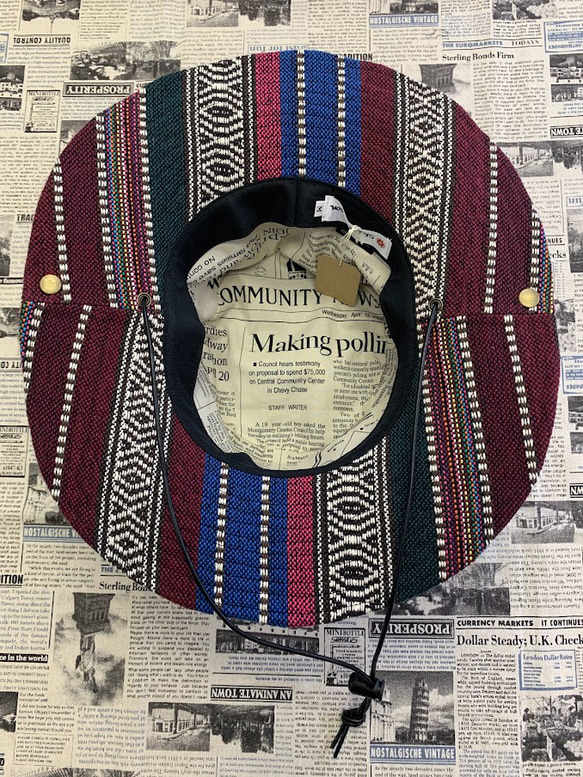 サファリハット（ベージュ チノクロス）アウトドア向け 3枚目の画像