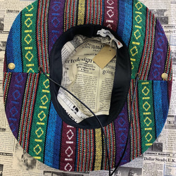 サファリハット（アーミーグリーン チノクロス） 4枚目の画像