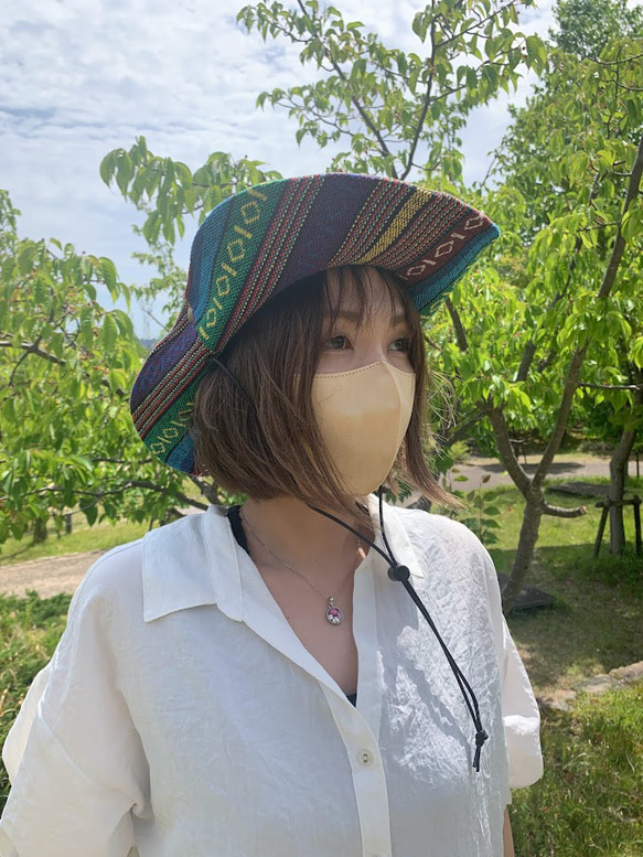 サファリハット（アーミーグリーン チノクロス） 7枚目の画像