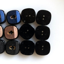 アンティーク ボタン 5個　ビンテージ 昭和 レトロ 個性的 ハンドメイド素材 日本製 ポップ アクセ 6枚目の画像
