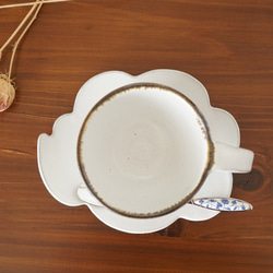 夢見るカップ＆ソーサー/コーヒーカップ・雲の小皿 2枚目の画像