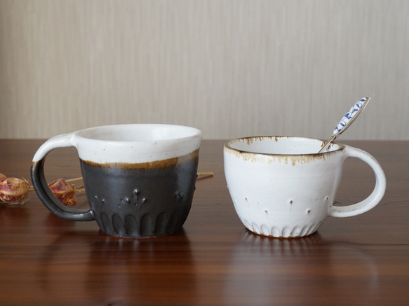 夢見るカップ＆ソーサー/コーヒーカップ・雲の小皿 7枚目の画像