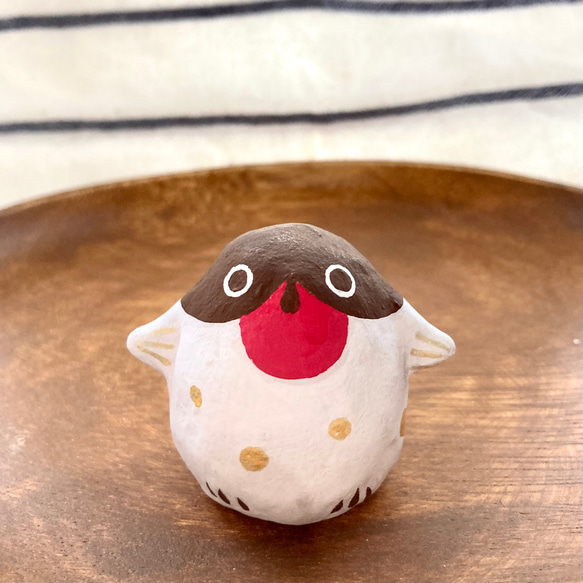 鷽(うそ)鳥で厄をリセット☆可愛い鷽鳥ちゃんB その他置物 シッポ堂