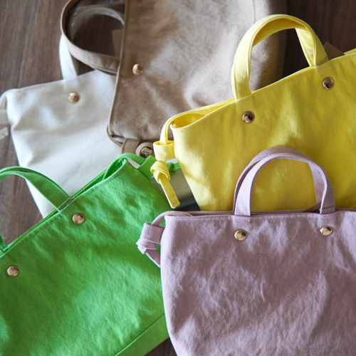 ハンドメイド ソランちゃん バッグ ポシェット ミントグリーン