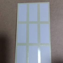 長方形スカラップ クラフト・上質ホワイトセット 7枚目の画像