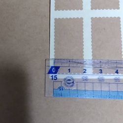 長方形スカラップ クラフト・上質ホワイトセット 2枚目の画像
