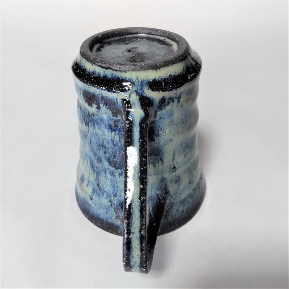 幻像的な青色のマグカップ 5枚目の画像