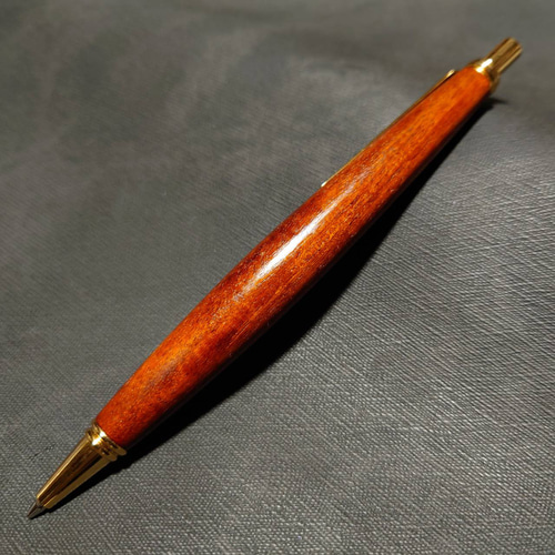【工房楔 木軸ペン】ペルナンブコ ペルナンブコ ウッドシャープペンシル【送料・ギフトボックス無料