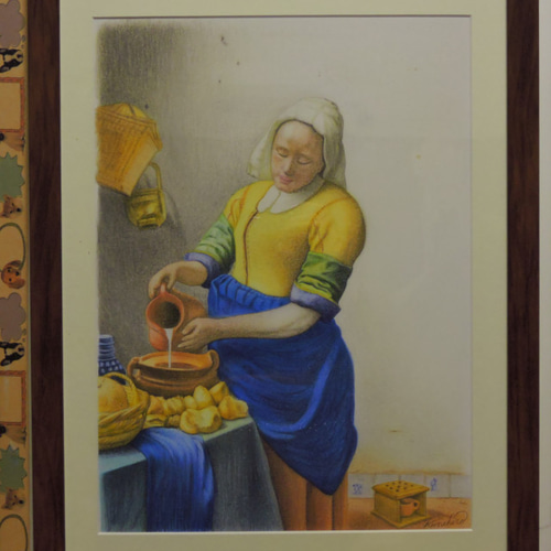 【翳】写真　アート　女性と牛の群れの写真 Photoreal 8K in grayscale A beautiful 25-year-old Japanese