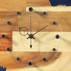犬形時計　マルチーズ【木製（アカシア集成材）】（置き・掛け兼用） 10枚目の画像