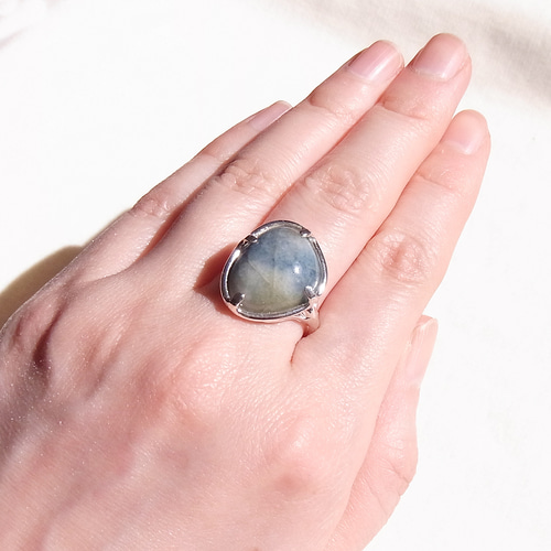 糸魚川翡翠・リング【15号】-14 指輪・リング m.u.m 通販 15866511