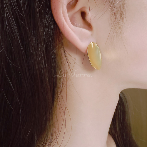 silver925 高品質 オーガニック フォルム ピアス ピアス