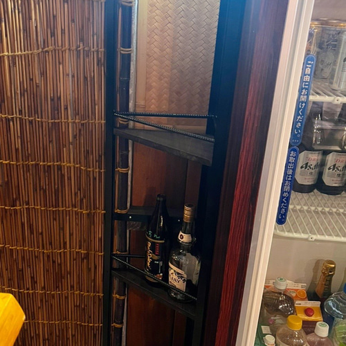 ★金属工芸品　コーナーシェルフ　コーナーラック　アンティーク　アイアン　G3 ☆金属工芸品 コーナーシェルフ コーナーラック アンティーク