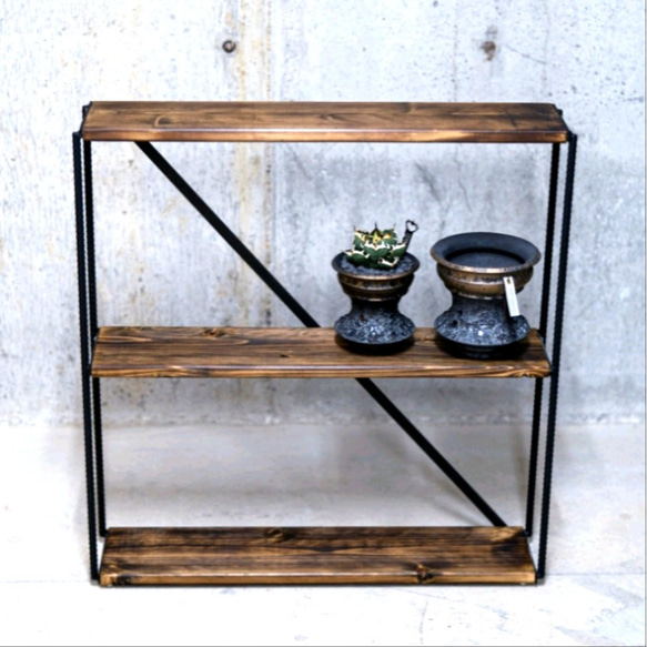 値下げ挑戦！】スリムラック アイアンシェルフ 男前 インダストリアル