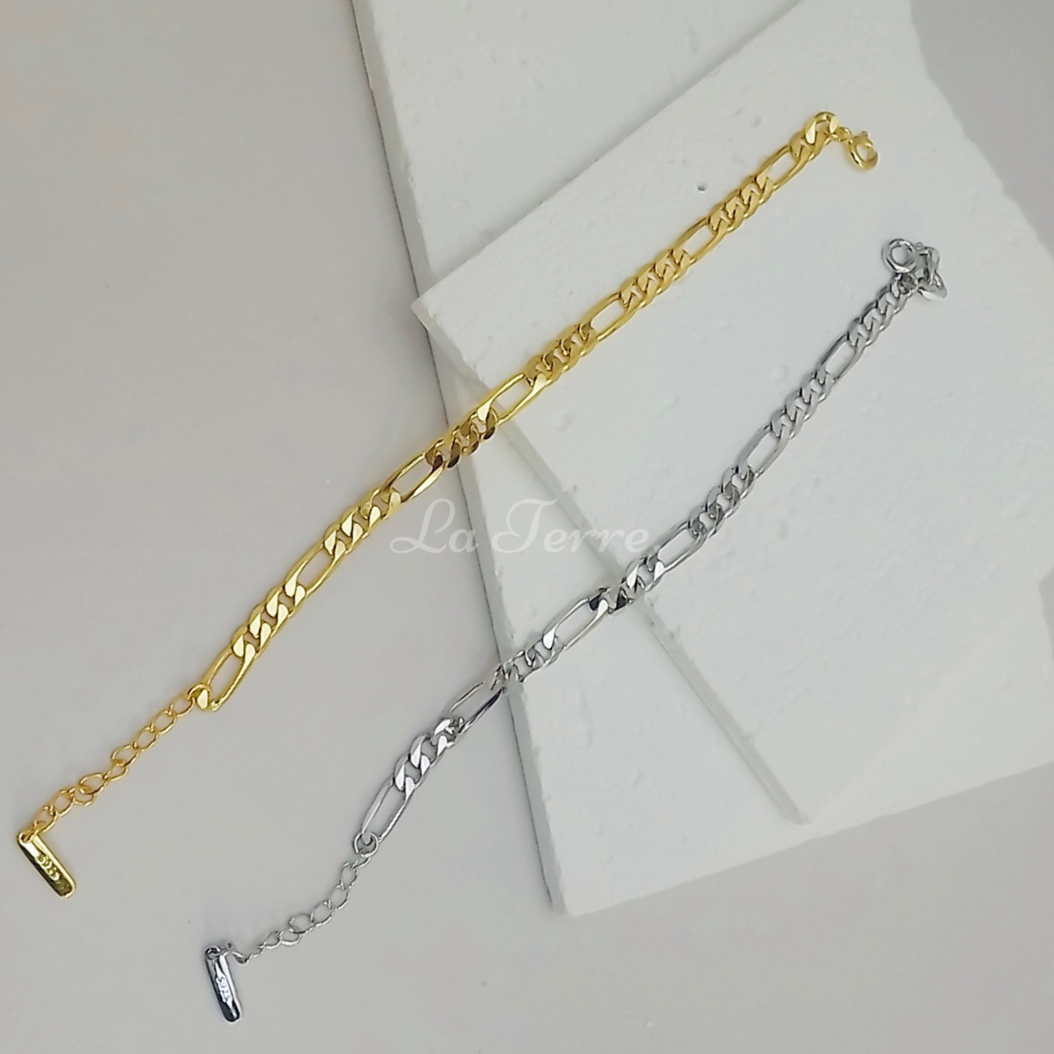 シルバー925チェーンブレスレット