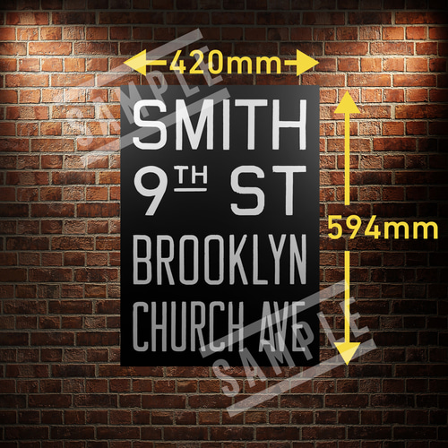 ✨Brooklyn Style✨バスロールサイン　 特大立体ウッドパネルアート　男前 楽天市場】バスロールサイン!! キャンバス製 高級アートパネル(額付き