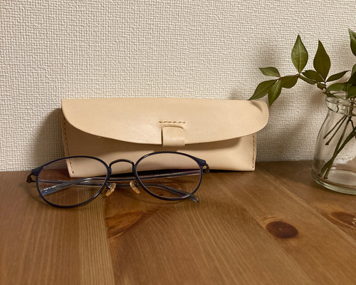 『専用』本革ハンドメイド メガネケース 6fcbb9168011e21099dd60520a143e