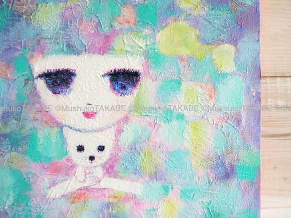 [我們兩個]#painting #original #art #painting 第3張的照片